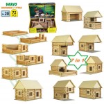 Set constructie VARIO -72 piese 7 in 1 Walachia